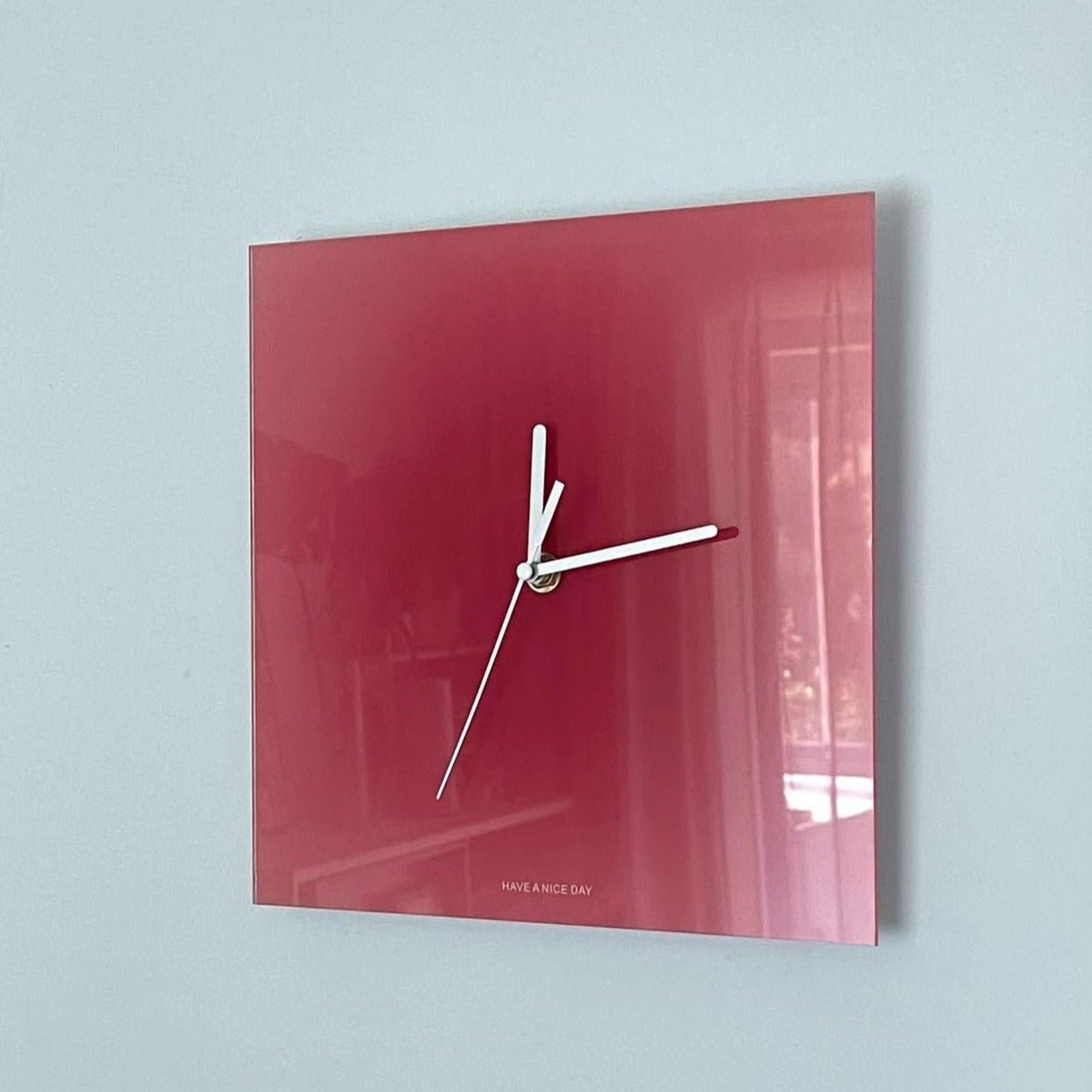 Cool Gradient Acrylic Clock