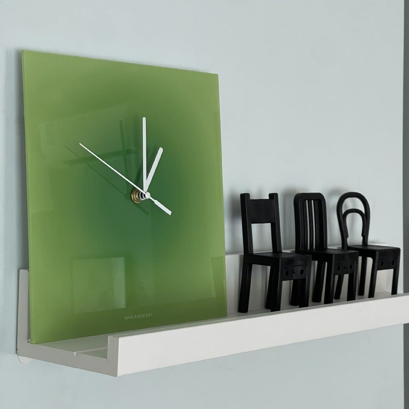 Cool Gradient Acrylic Clock