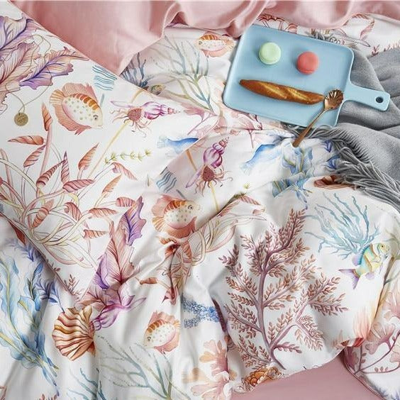 Coral Reef Bedding Quilt Cover Sets