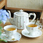 Countryside Tea Cup & Pot
