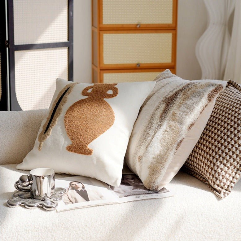 Cream Butter platter Cushion