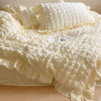 Cream Puff Quilt Cover Set