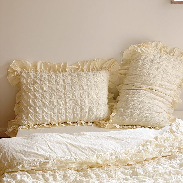 Cream Puff Quilt Cover Set