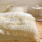 Cream Puff Quilt Cover Set