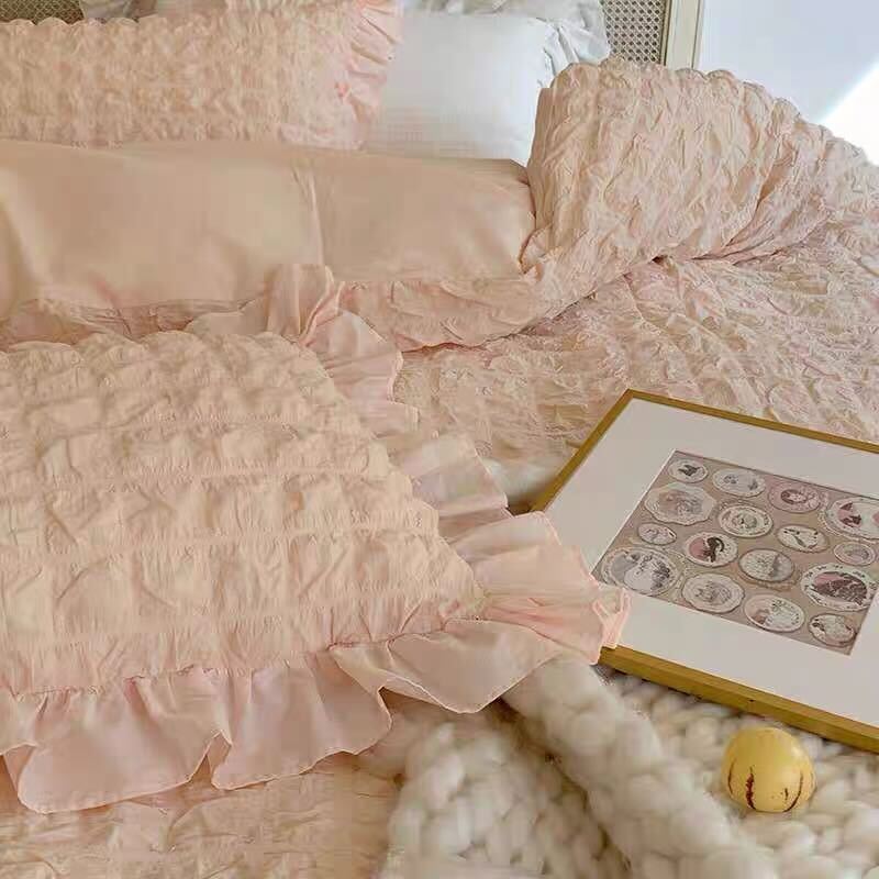 Cream Puff Quilt Cover Set