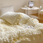 Cream Puff Quilt Cover Set