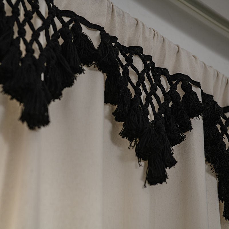 Crochet Tassel Curtain