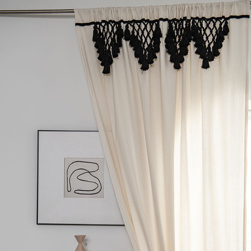 Crochet Tassel Curtain