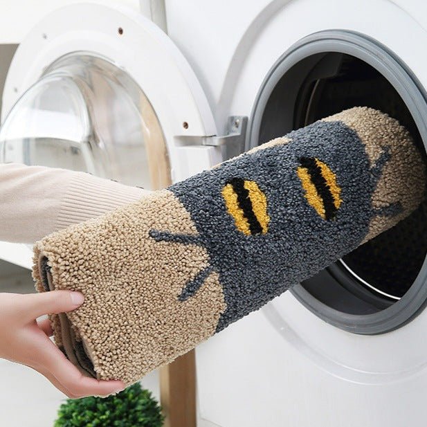 Curious Cat Bath Mat