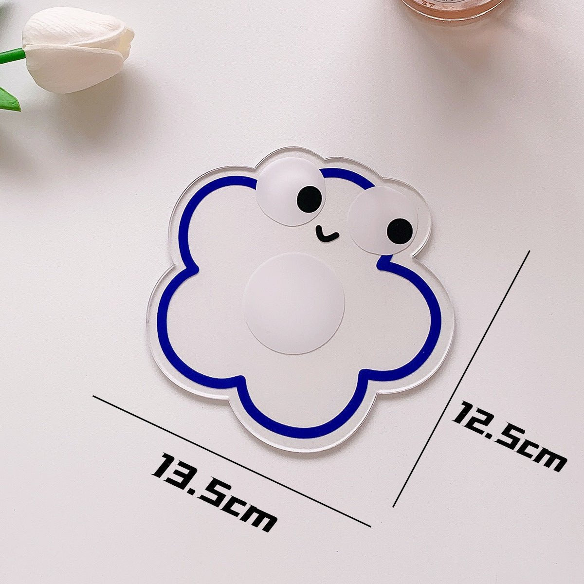 Cute Transparent Acrylic Coaster
