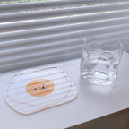 Cute Transparent Acrylic Coaster