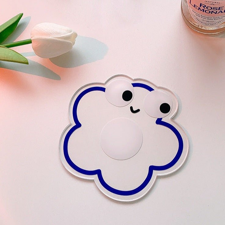 Cute Transparent Acrylic Coaster