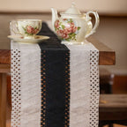 Nordic Woven Stripe Table Runner