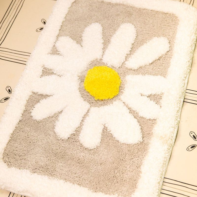 Daisy Petal Bath Mat