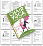 🔥30-Day Chair Yoga Weight Loss Spiral-Bound Notebook & Step-by-Step Exercise Guide - At-Home Fitness Journal
