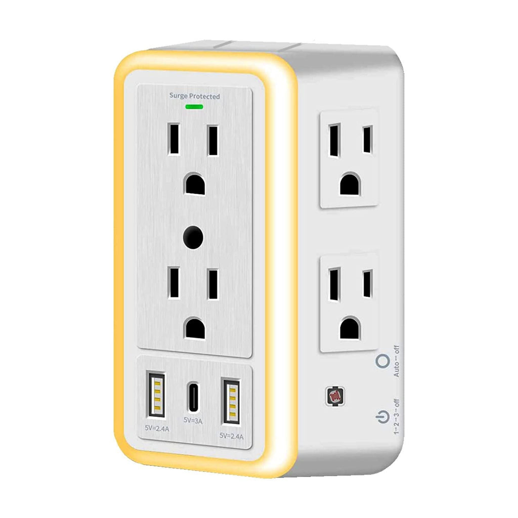 🔥 Multi Plug Outlet Surge Protector