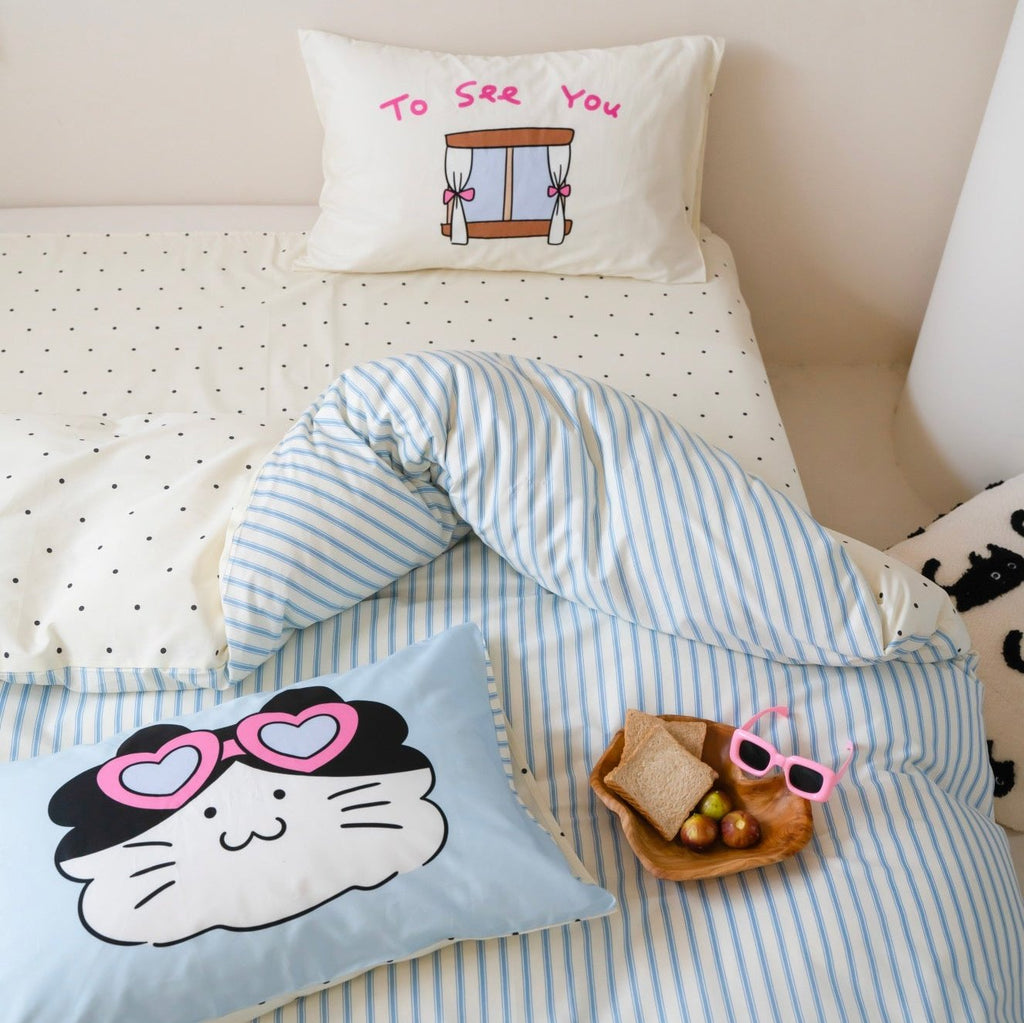Kitty Cuddle Bedding Set