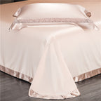 Willa Rose Gold Modern Egyptian Cotton Satin Bedding Set