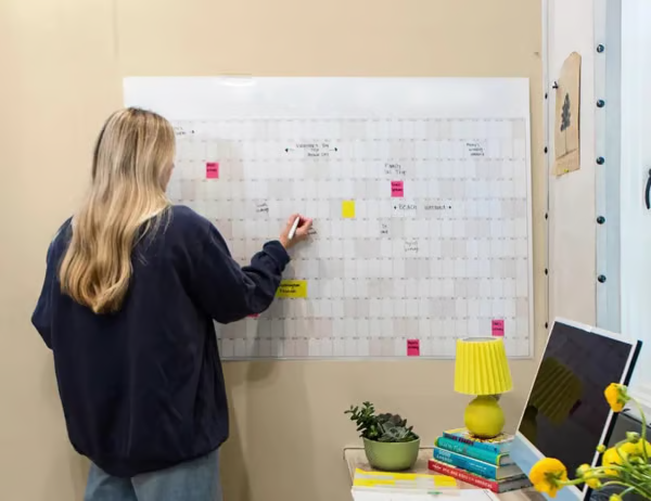 📅2026 Wall Calendar - Flexible Dry-Erase Material ✍️Design Your Amazing Year!🏃