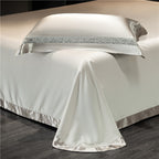 Willa Ash Modern Egyptian Cotton Satin Bedding Set