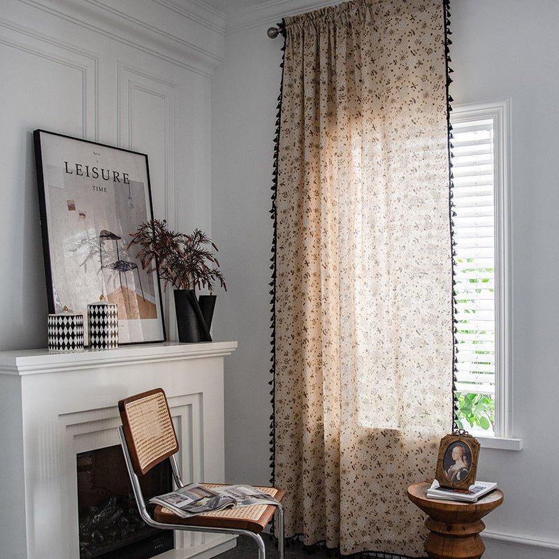 Dandelion Garden Curtain