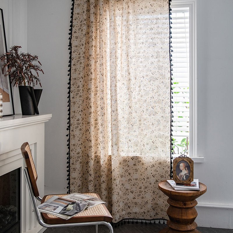 Dandelion Garden Curtain