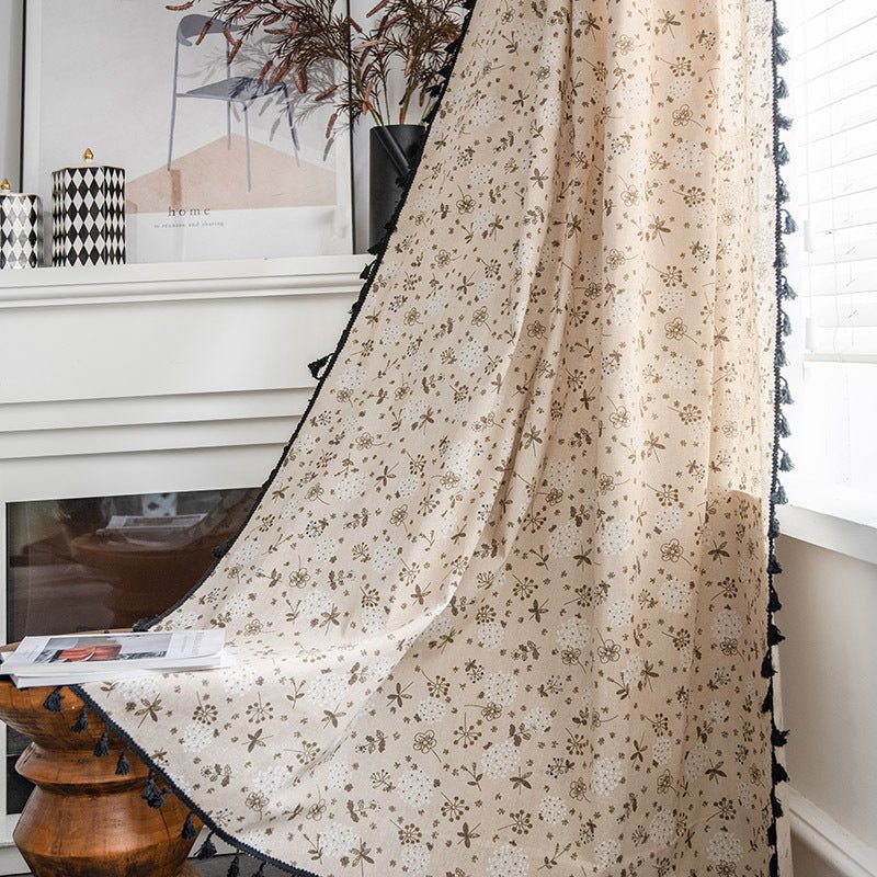 Dandelion Garden Curtain