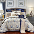Gazaneya Oriental Jacquard Embroidered Luxury Bedding Set