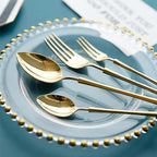 Ottoman Gold Luxury Stainless Steel Cutlery Set