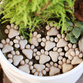 Woodland Paw Resin Stones