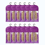 6PCS Wig Storage Bags with Hanger, 23.6" x 11.8"Wig Storage for Multiple Wigs