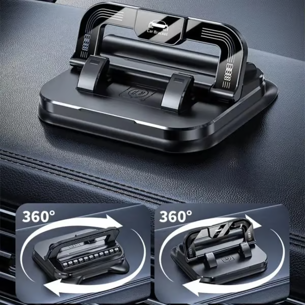 🔥 Christmas Sale Is On Fire! Car phone holder 360 degree rotation, suitable for car navigation in-car dashboard