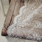 Decadent Flower Lace Table Runner