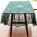 Moss Adventure Lace Round Table Cloth