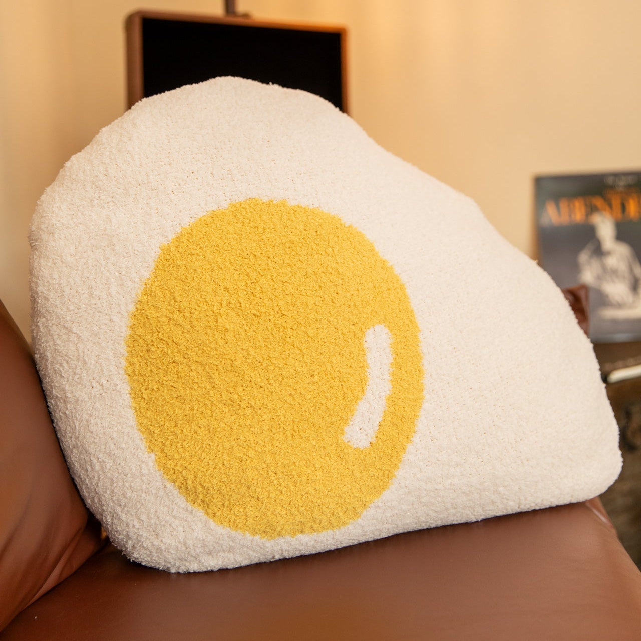 Sunny Side Up Egg Cushion