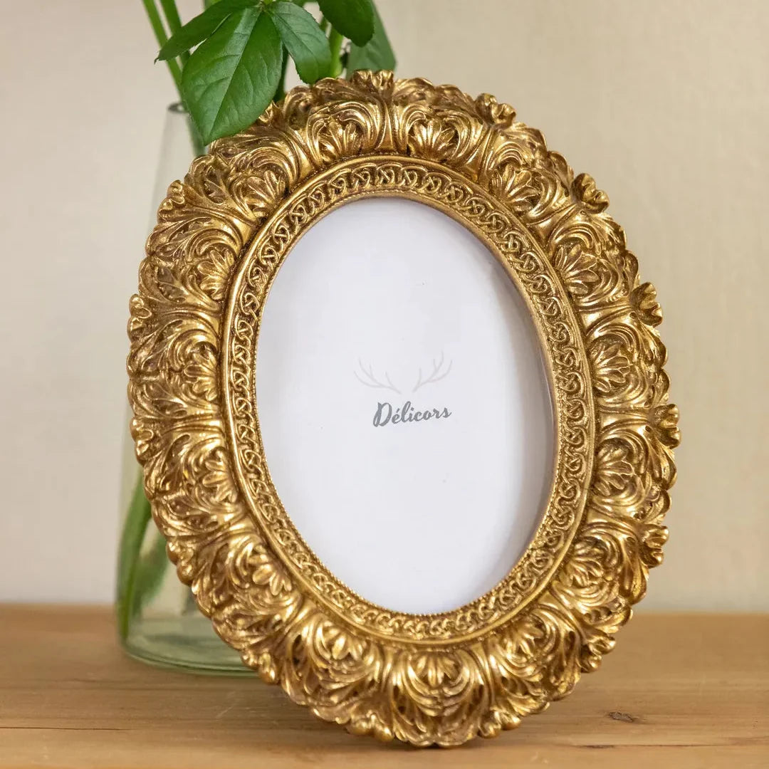 Aged Gold Ornate Frame