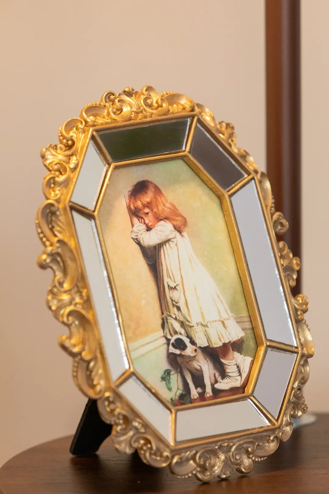 Baroque Mirrored Ornate Frame