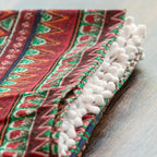 Bohemian Days Diamond Tassel Table Cloth