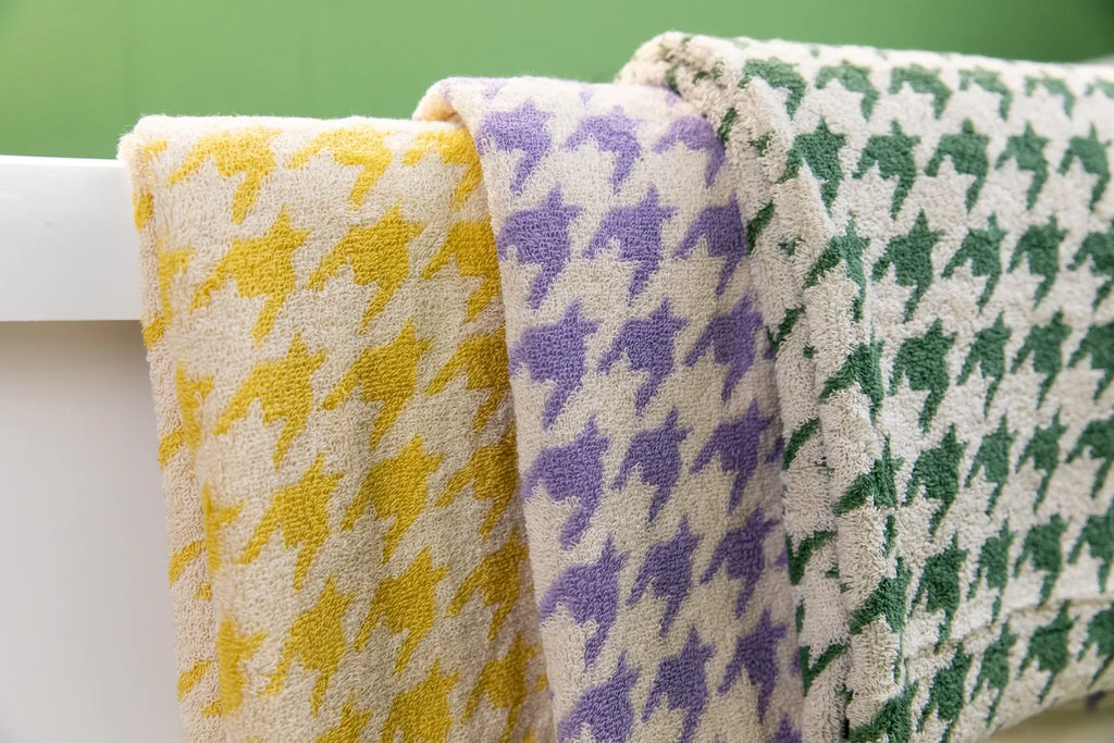 Classic Houndstooth Towel - FINAL SALE
