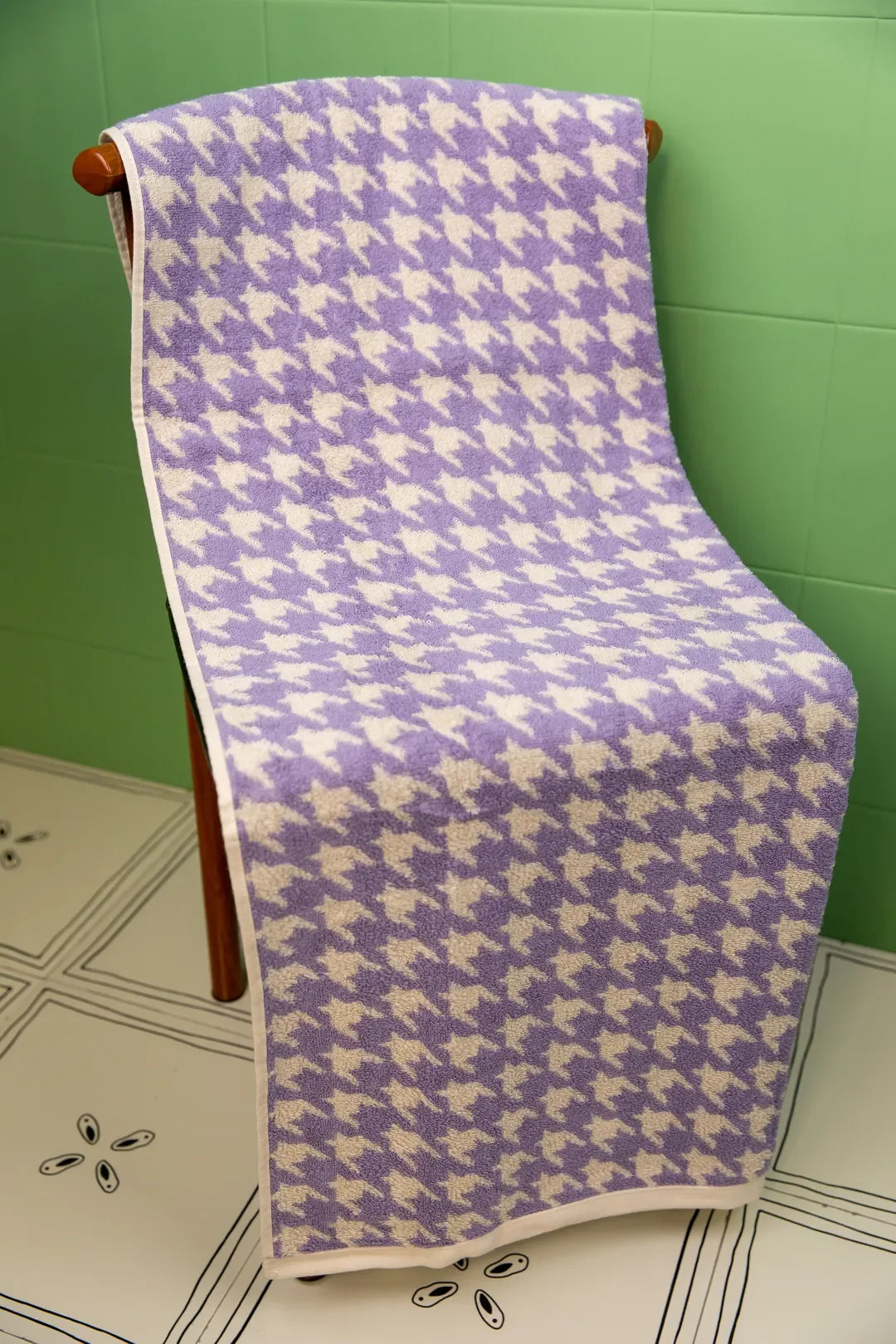 Classic Houndstooth Towel - FINAL SALE