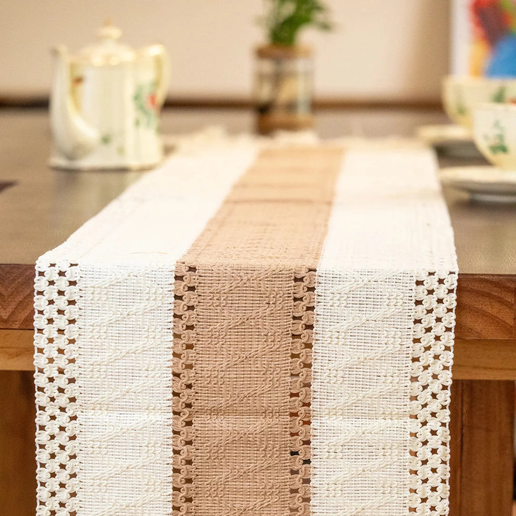 Countryside Woven Table Runner - FINAL SALE