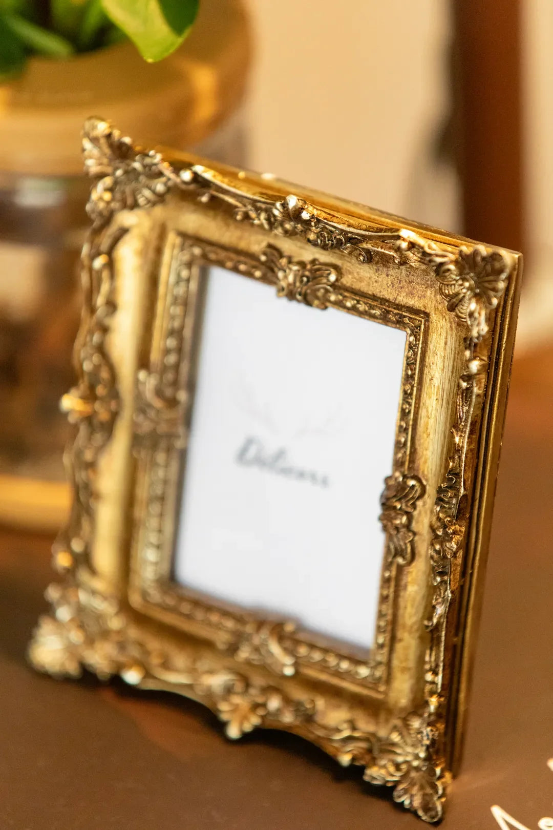 Gilded Ornate Photo Frame