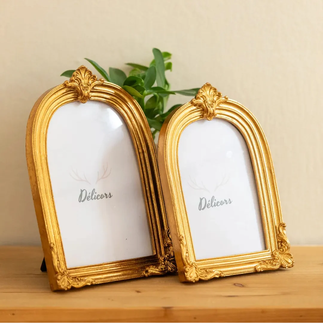 Golden Arch Ornate Frame Set