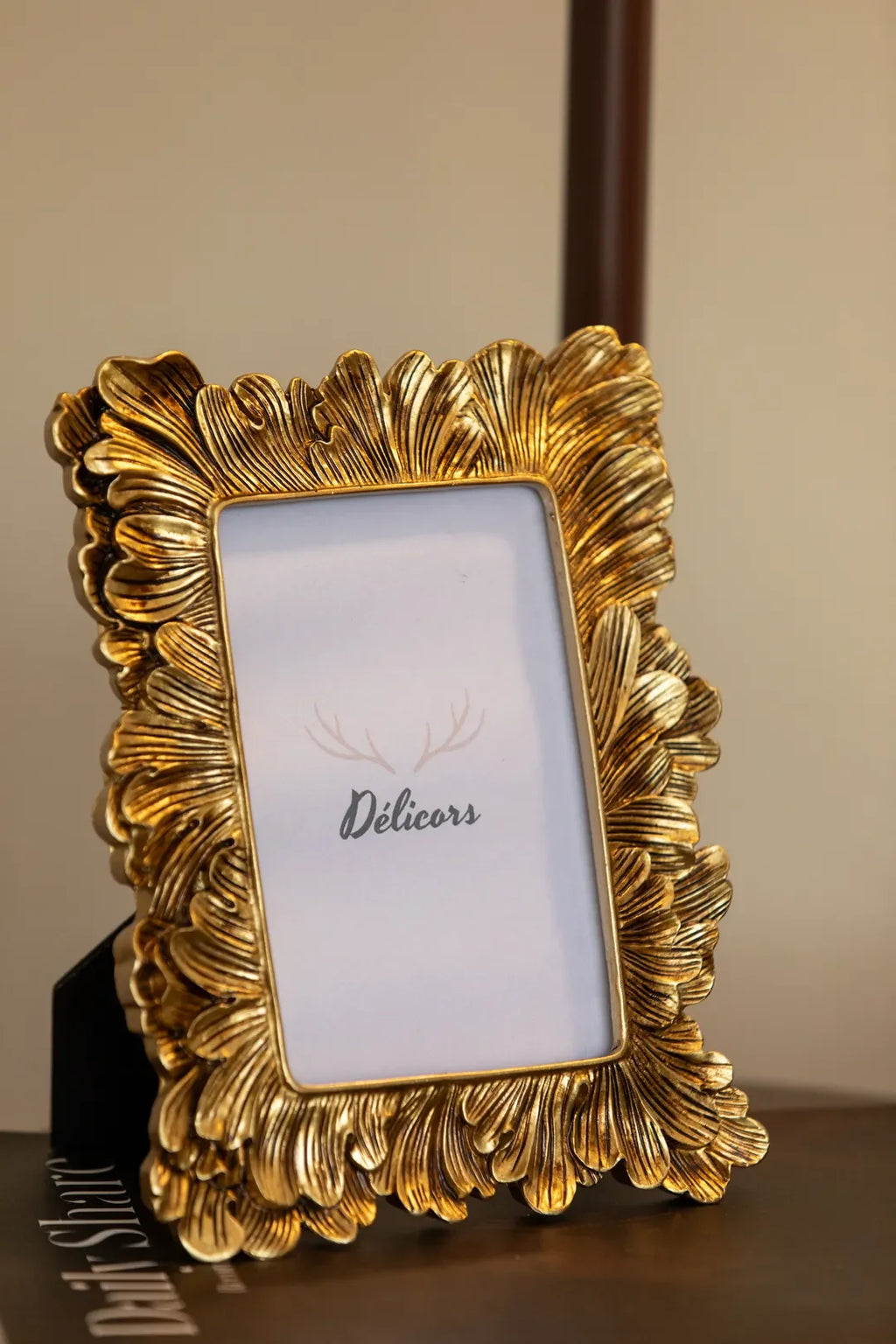 Gold Scroll Photo Frame Set