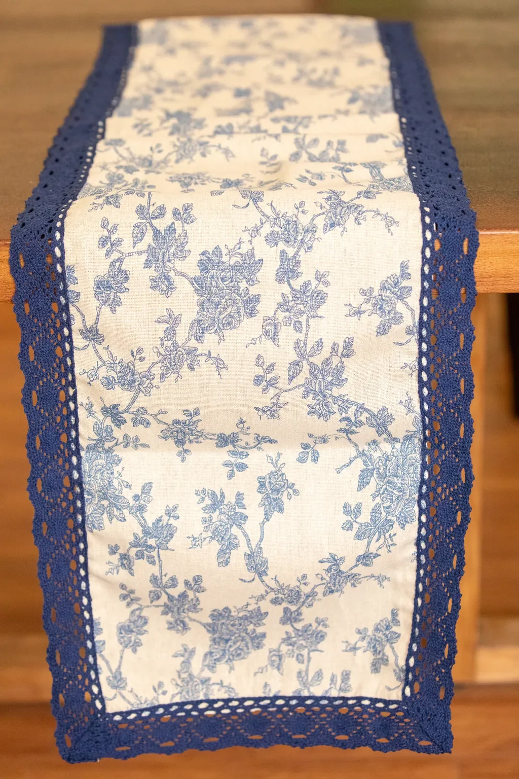 Old World Floral Table Runner