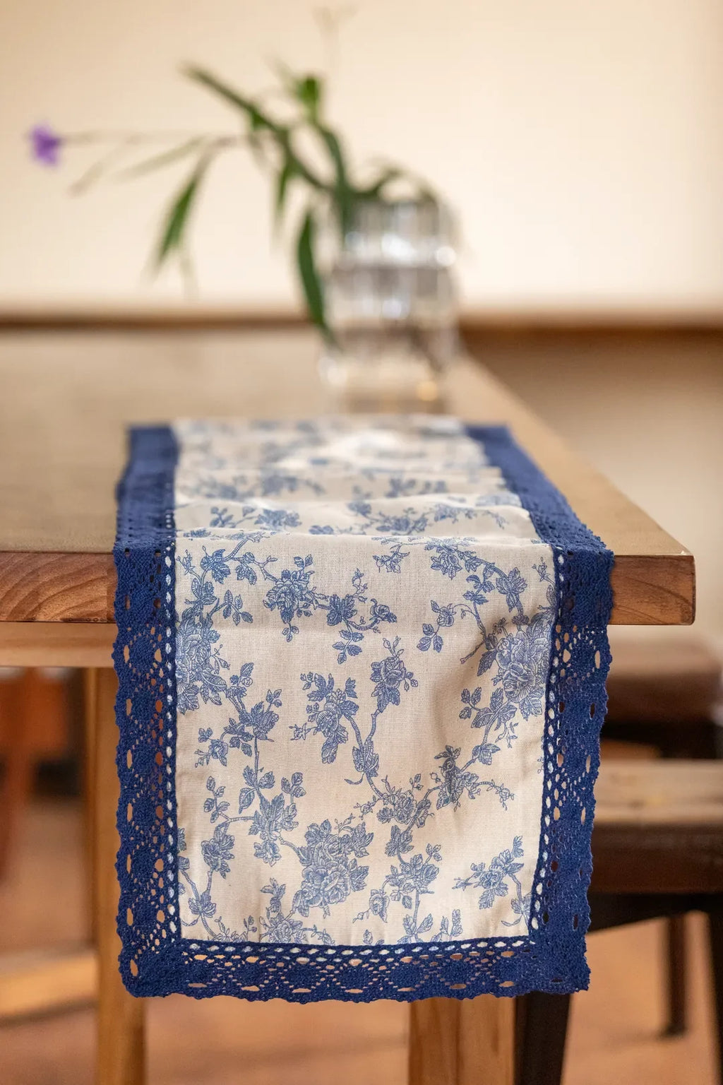 Old World Floral Table Runner