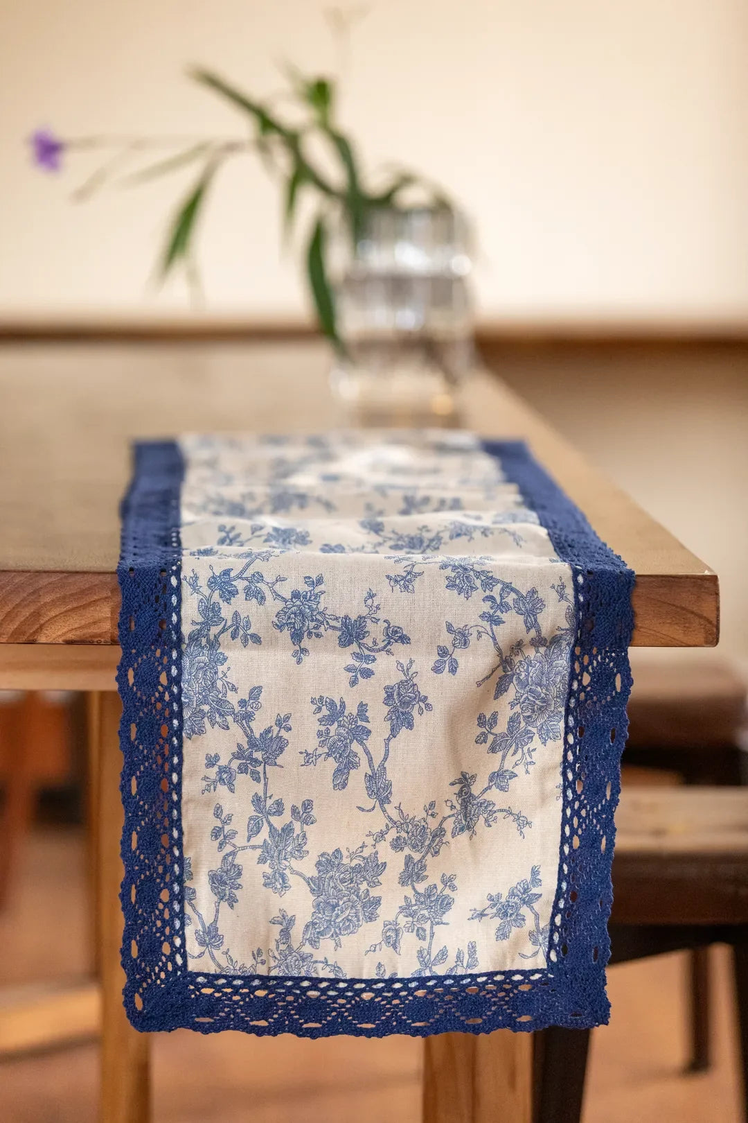Old World Floral Table Runner