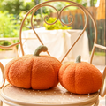 Pumpkin Boucle Cushion