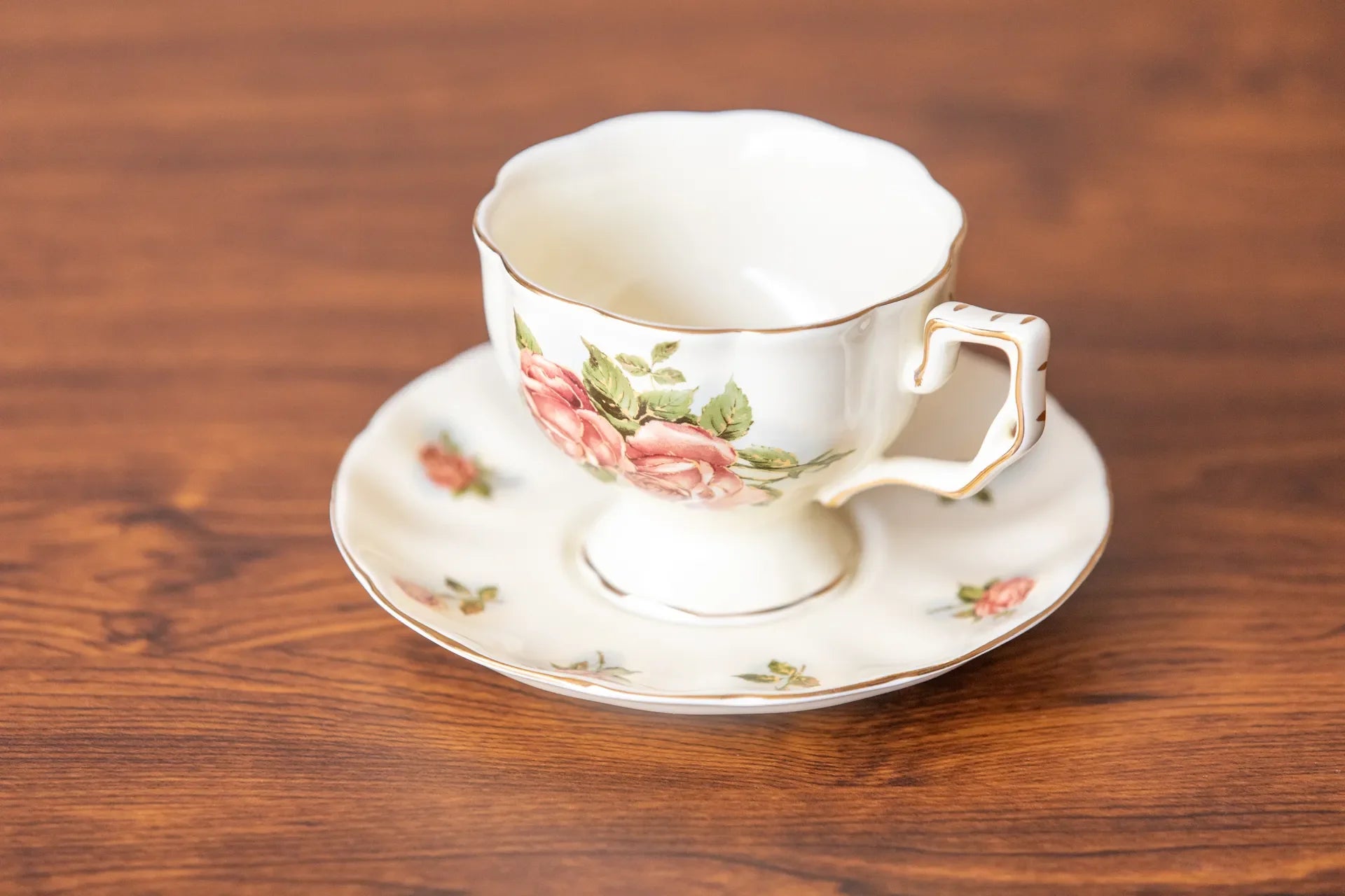 Rose Paradise Tea Cup & Pot Collection