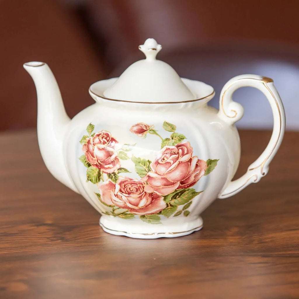 Rose Paradise Tea Cup & Pot Collection